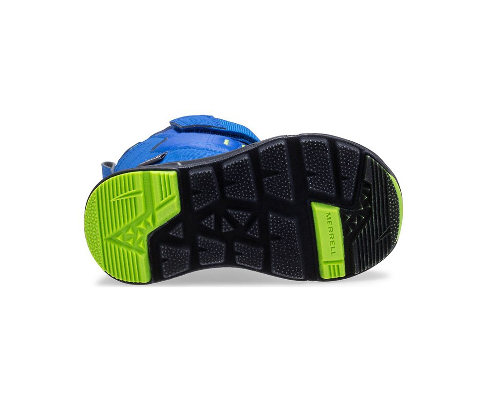 Merrell Støvler Børn - Snow Quest Lite 2.0 Waterproof Jr. - Blå/Sort - TMC462385